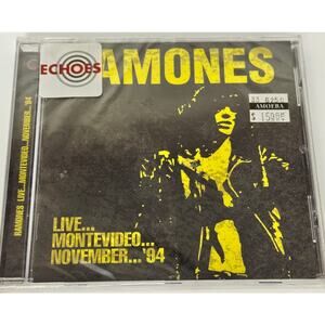 *Rare* The Ramones - Live Montevideo '94 CD Punk Rock
